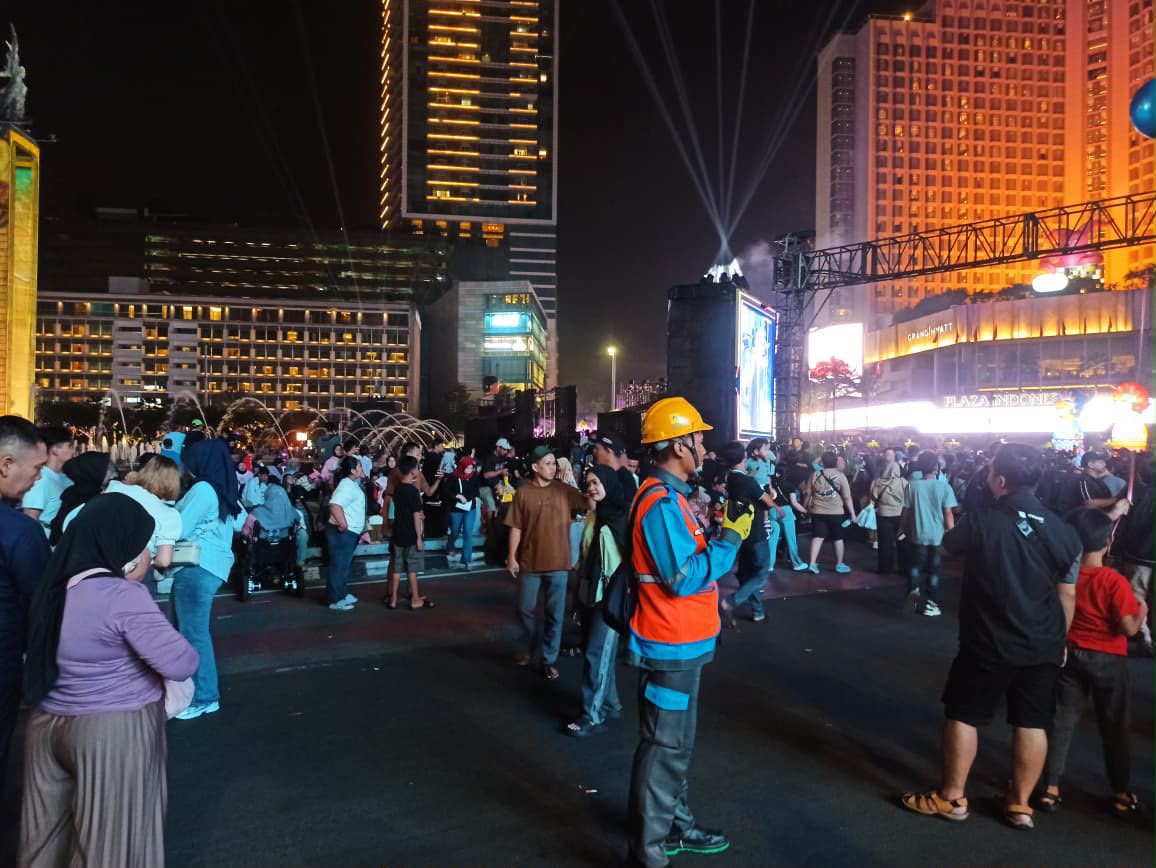 PLN Kawal Keandalan Listrik Perayaan HUT ke-499 Kota Jakarta di Bundaran HI