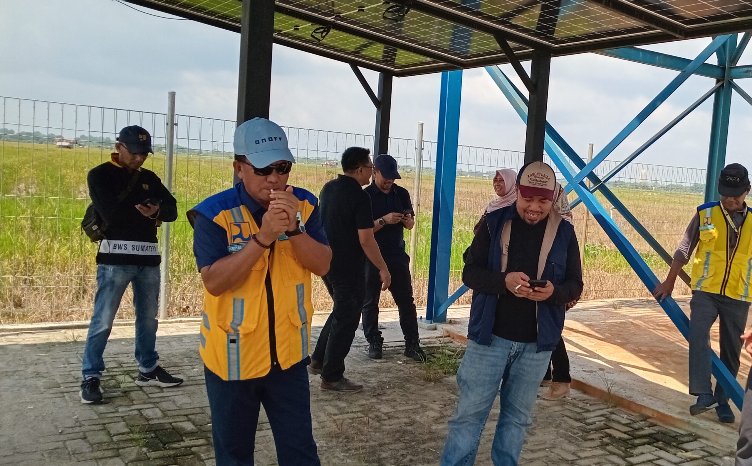 Kepala BWSS III Berkunjung ke Siak, Tinjau Dua Lokasi Pertanian Irigasi Rawa di Sabak Auh