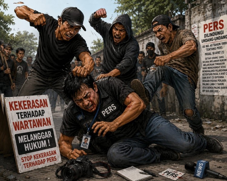 Kekerasan Terhadap Jurnalis di Siak Tuai Kecaman, Polisi Diminta Bongkar Motif dan Otaknya